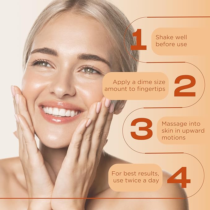 InstaNatural Vitamin C Face Serum, Brightens, Hydrates and Reduces Signs of Aging, with Vitamin C, Hyaluronic and Ferulic Acid, 2 FL Oz