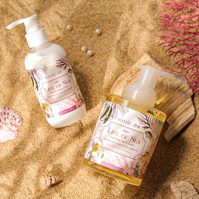 Daily Hand & Body Lotion with Moisturizing Shea Butter - Life of Sea - 236 ML / 8 FL OZ