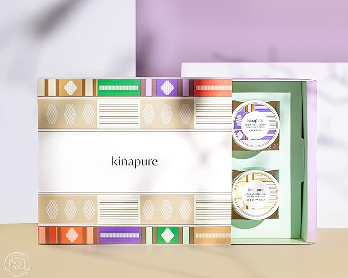 Kinapure Whipped Shea Butter, Gift Box, Contains 4 of 2 Ounces