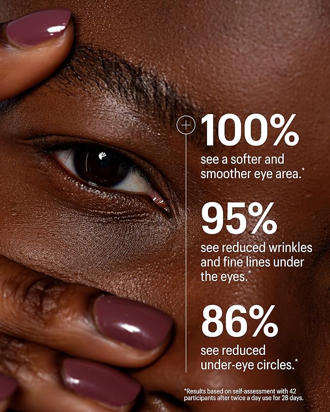 Allies of Skin Peptides Firming Eye Cream | Under Eye Moisturizer for Dark Circles & Puffiness | Bakuchiol, Ceramides and Vitamin C for Fine Lines and Under Eye Area | 0.5 oz