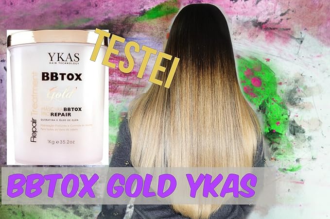 BBTOX Gold Hair Repair Treatment | Volume Control | Pro Repair Mask Keratin and Ojon Oil 1KG