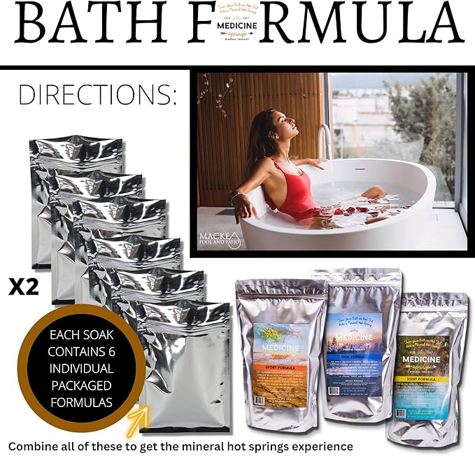Medicine Springs Sport - Bathtub (2 Soaks)