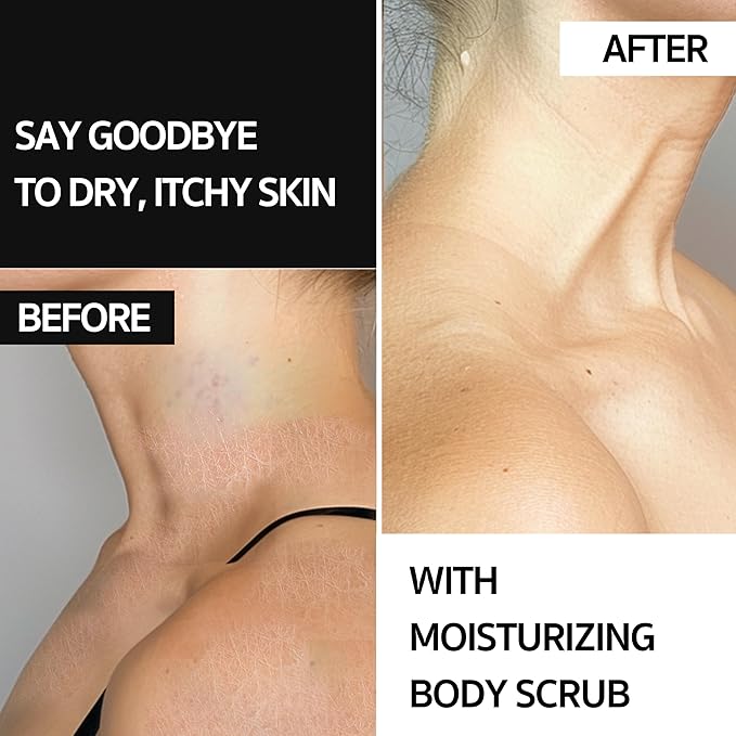 Body Polish, 8oz. - Sweet Satsuma Scented Body Scrub Exfoliator for Women, Exfoliating Sugar Scrub To Lotion Moisturizer, Gentle Exfoliant for Dry and Sensitive Skin, Handmade in USA