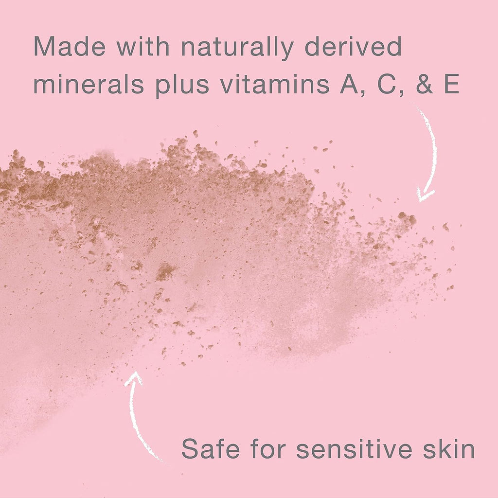 Neutrogena Mineral Sheers Lightweight Loose Powder Makeup Foundation with Vitamins A, C, & E, Sheer to Medium Buildable Coverage, Skin Tone Enhancer, Face Redness Reducer, Natural Ivory 20,.19 oz