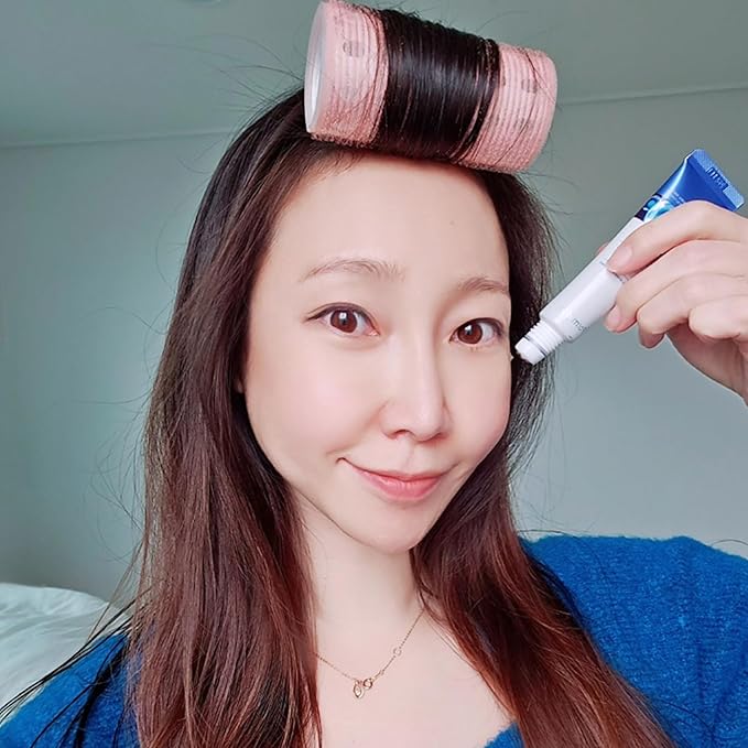 Farmstay Collagen Water Full Moist Rolling Eye Serum - Under Eye Serum Reduces Wrinkles and Fine Lines - Skincare Product with Shea Butter - 0.84 oz