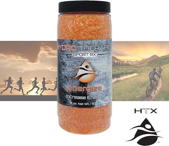 InSPAration 7492 HTX Energize Therapies Crystals for Spa and Hot Tubs, 19-Ounce, Orange