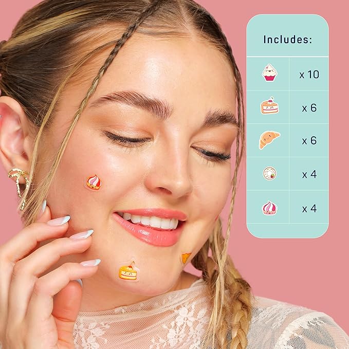 SpaLife BRUNCH DATE UNDEREYE MASK & PIMPLE PATCH DUO – Hydrogel Undereye Patches for Dark Circles & Puffy Eyes – Hydrocolloid Pimple Patches – Mother's Day Gifts for Her - 42 Total Patches