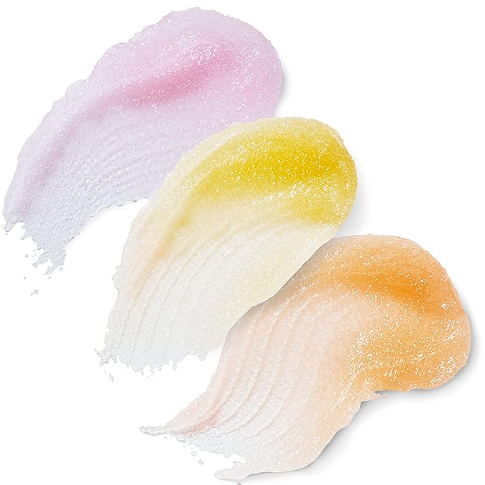 Dr Teal's Shea Sugar Scrub Trial Pack, Rose, Shea Butter, Citrus 19 oz (Pack of 3)