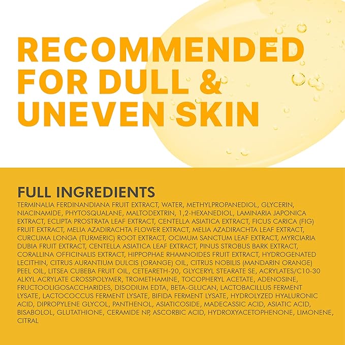 14-Day Vita Facial Ampoule | Vegan Discoloration Correcting Serum w/Niacinamide & Glutathione | Dark Spot Corrector Face Serum to Even Skin Tone & Reduce Hyperpigmentation (1.01fl oz)