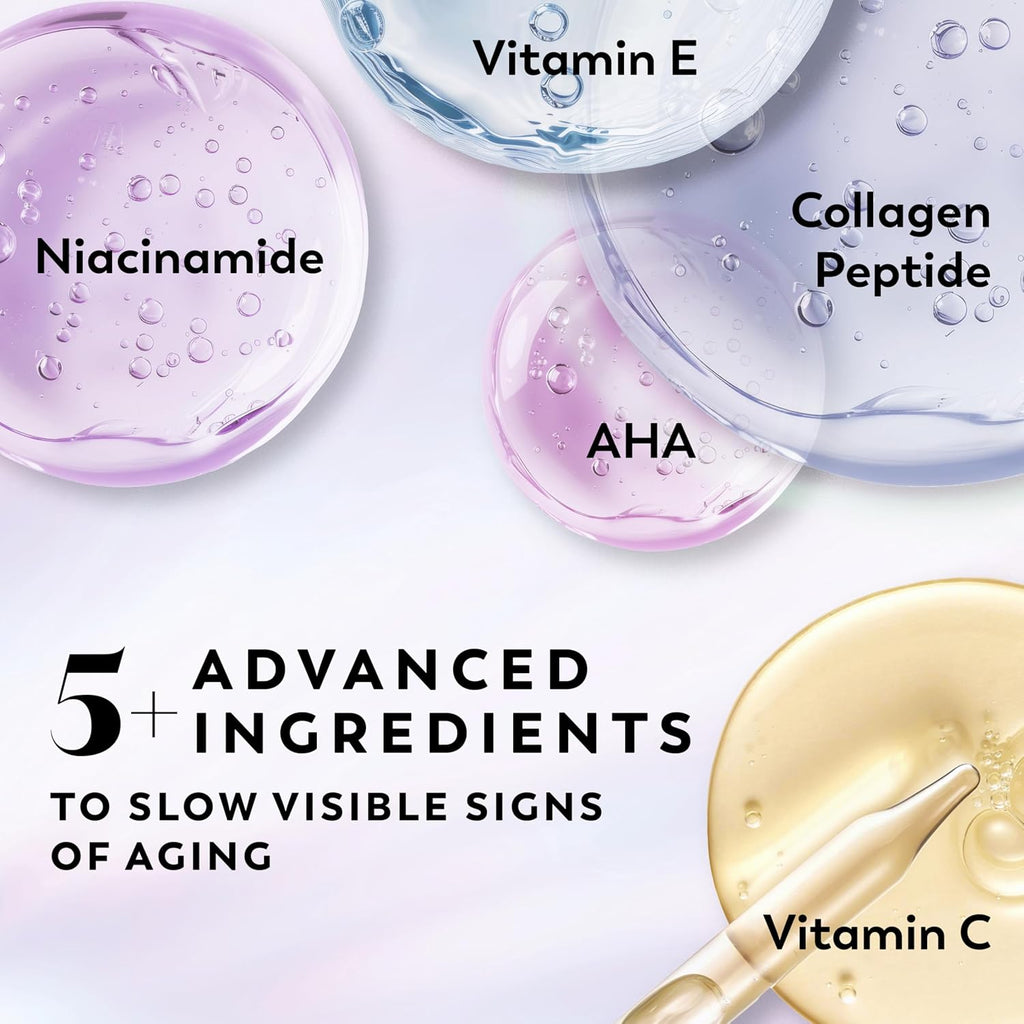 Olay Super Serum Body Wash + Hand & Body Lotion Bundle for Dry Skin, 24hr Long Lasting Hydration, 5+ Ingredient Serum Complex for Luminous Skin, 18.5 fl oz (Pack of 2)