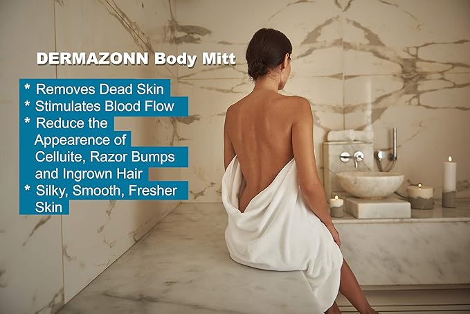 Deep Exfoliating Mitt Body Scrub and Face Scrub – Scrub Mitts for Shower – Turkish Bath hammam Glove – Face Peeling – Turkish Hammam Kese