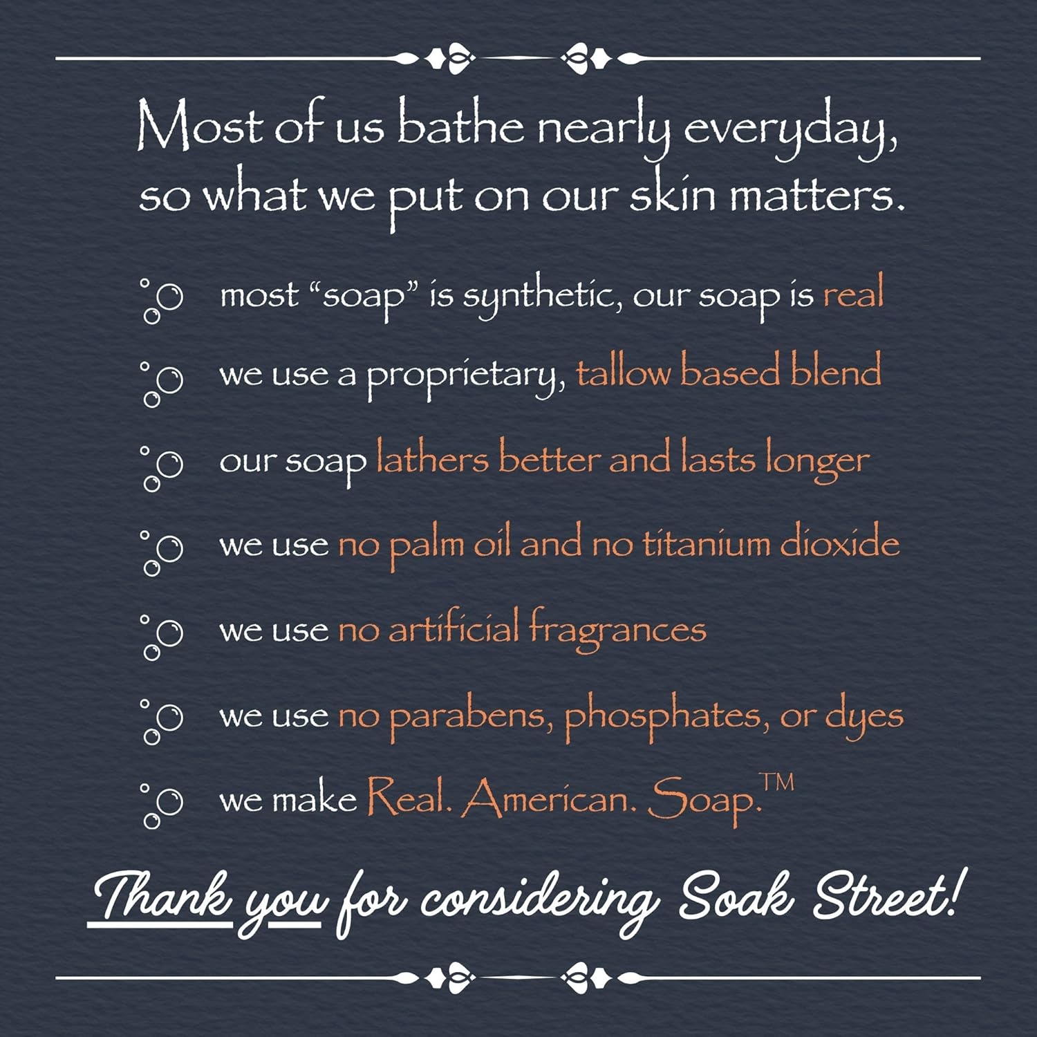 Real American Soap (Variety Bundle, 3 Pack) – Natural Bar Soap Made with Grass-Fed Tallow, Conditioning Lard, & Pure Coconut Oil – Unscented, Charcoal & Tea Tree Oil, & Lavender Goat Milk