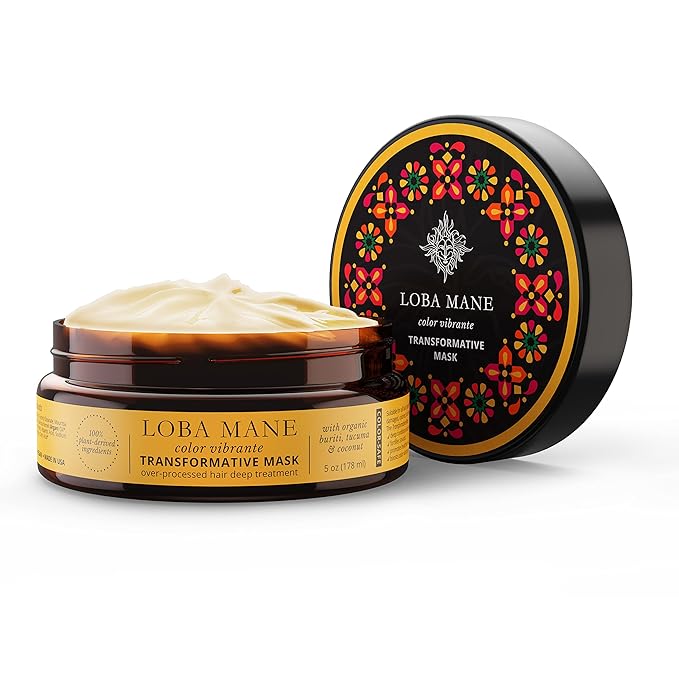 Curl Defining Cream and Deep Conditioning Hair Mask - Frizz Control Hair Care - Damaged Hair Repair - Dry Hair Treatment - All Natural Curly Hair Products