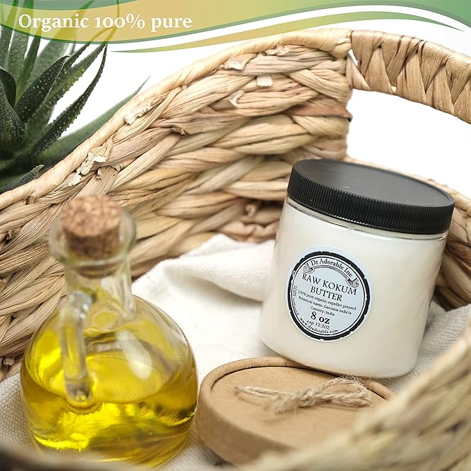 Dr Adorabale - 8 oz - Kokum Butter - Raw 100% Pure Natural Premium Organic