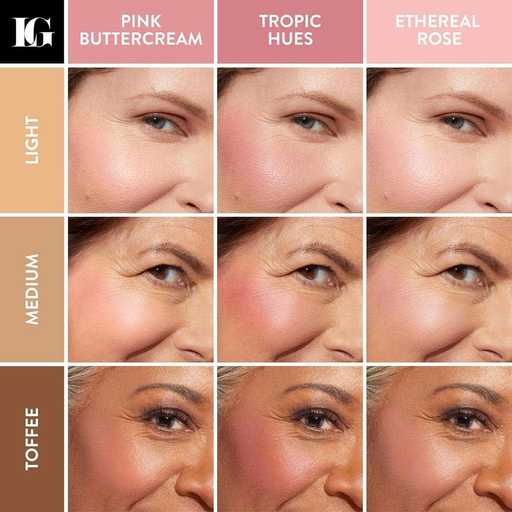 LAURA GELLER NEW YORK Baked Blush-n-Brighten Baked to Go - Pink Buttercream - Travel Size Blush