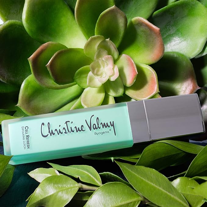 Christine Valmy Cell Refresh Hydrating Nourishing AHA Exfoliation Lotion, 1.69 Ounce