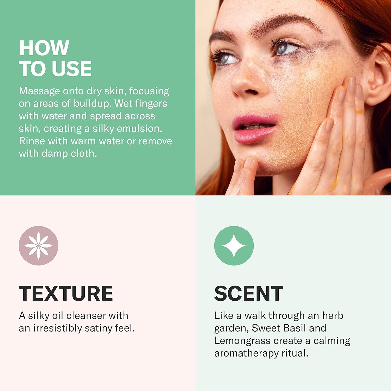 ODACITE MONTANA HARVEST Hemp + Sea Buckthorn OMEGA OIL CLEANSER