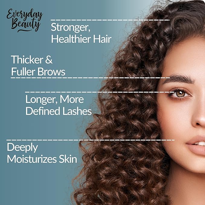 100% Organic Castor Oil - Gold Standard 100% Pure Certified USDA Organic in Glass Bottle & Glass Dropper, Cold Pressed & Hexane-Free, For Lashes, Brows, Hair, Skin & Wellness Packs -2oz