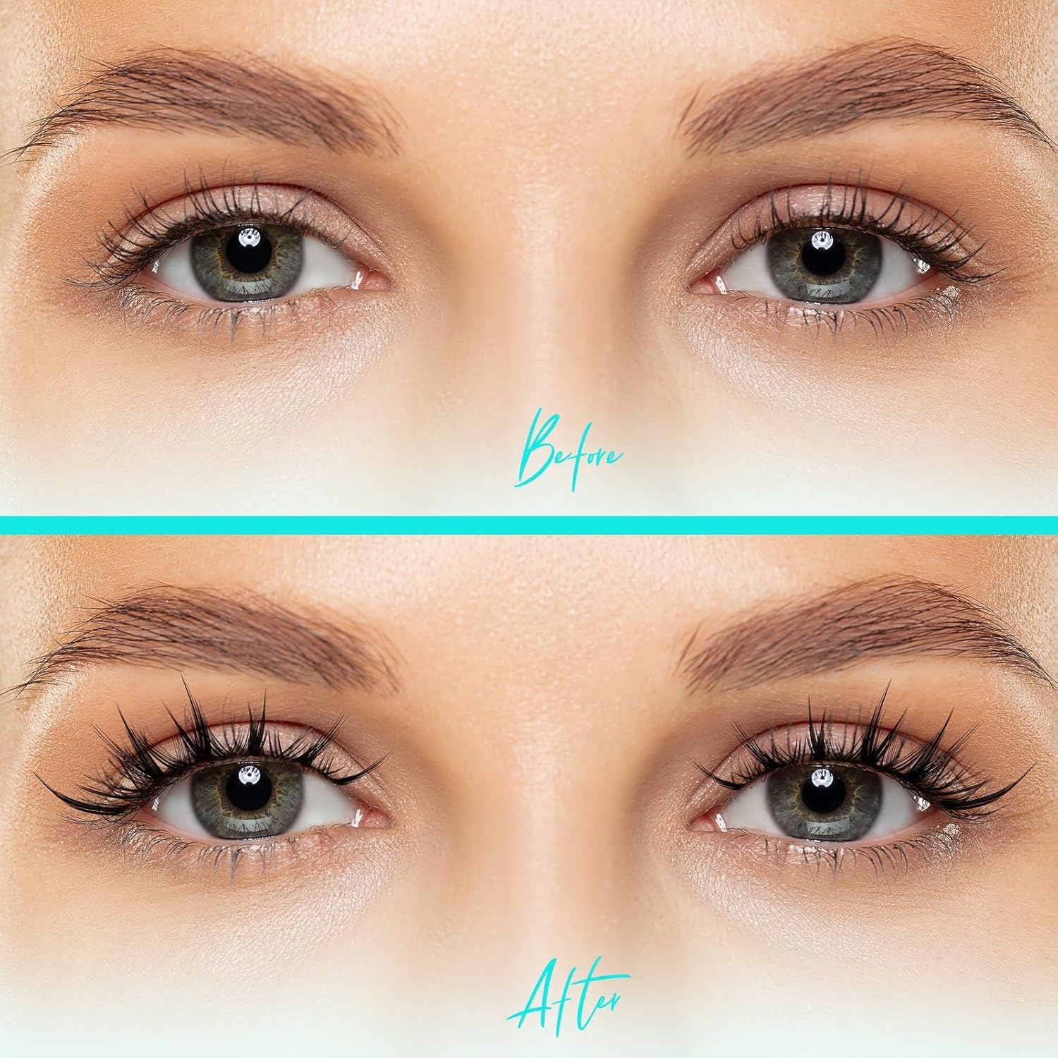 Lash Clusters Manga 168Pcs Eyelash Cluster Wet Look Ultra-Thin Invisible Lash Band Eyelashes Extensions Spiky Anime Wide Span Lashes(Kitten,D-Mix10-18mm)