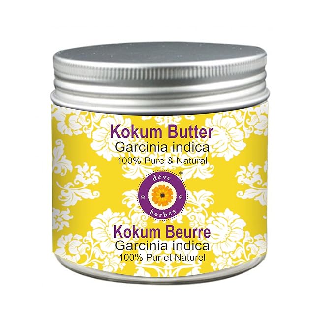 dève herbes Kokum Butter (Garcinia Indica) Natural Therapeutic Grade 50gm (1.76 oz)
