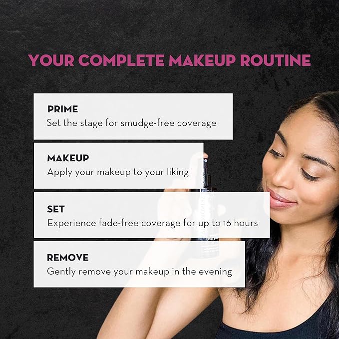 Skindinavia The Makeup Finishing Spray, Bridal Makeup Setting Spray, All-Day Wear, Long-Lasting Up to 16+ Hours, Heat-Resistant & Waterproof, Wedding Day, Bridal Shower Gift, 2.0 Oz