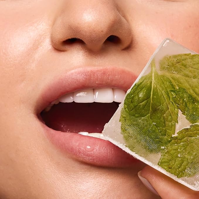 Space Camp Wellness Jumbo Lip Balm - Frosted Mint Organic Flavored Balm (2 Pack)