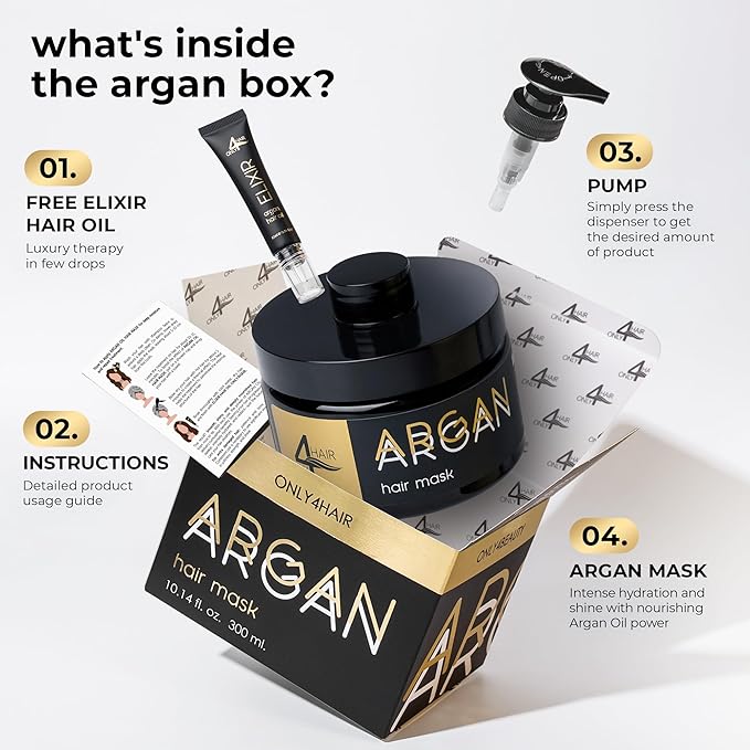 Argan Oil Hair Repair Mask