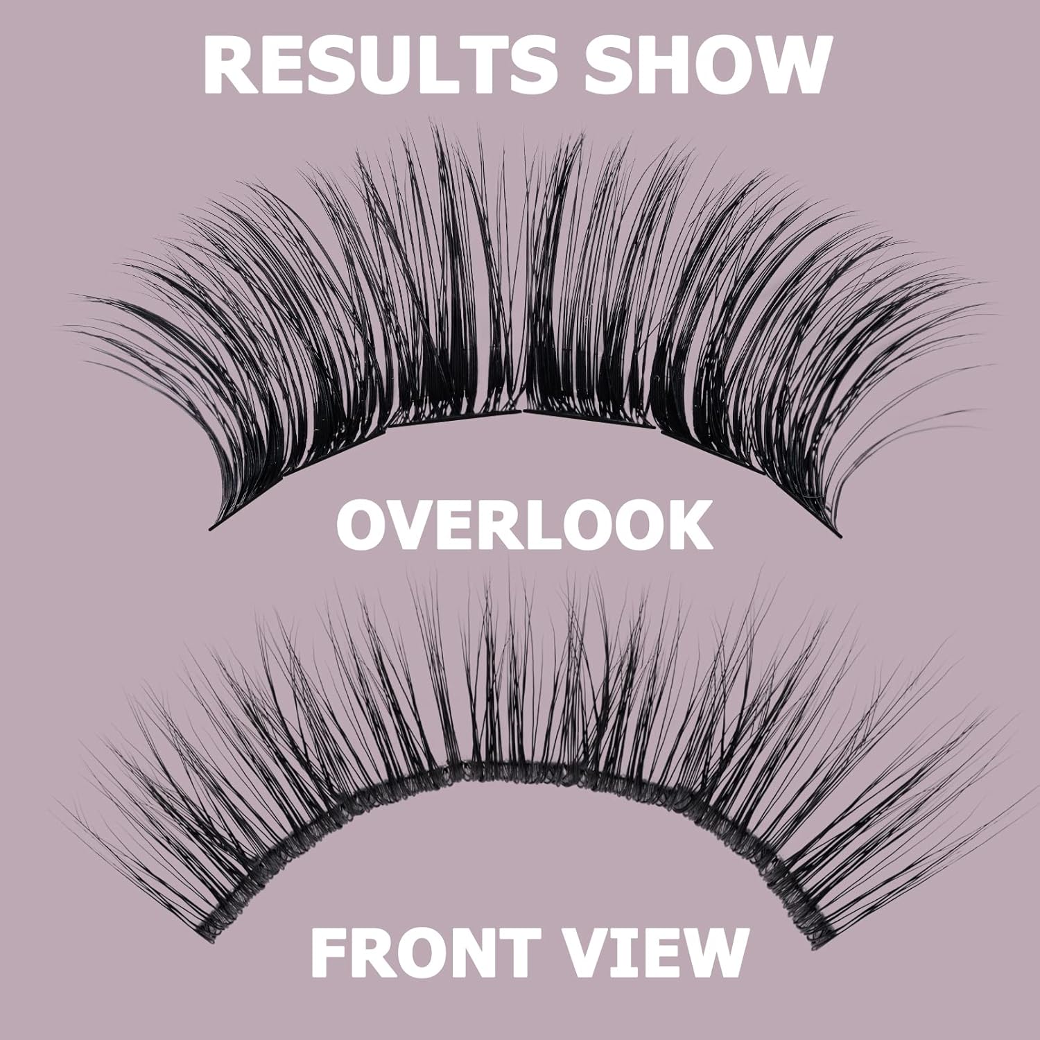 QUEWEL Cluster Lashes 72 Pcs Wide Stem Individual Lashes C/D Curl 8-16mm Length DIY Eyelash Extension False Eyelashes Soft for Personal Makeup Use at Home (natural02-C-16)