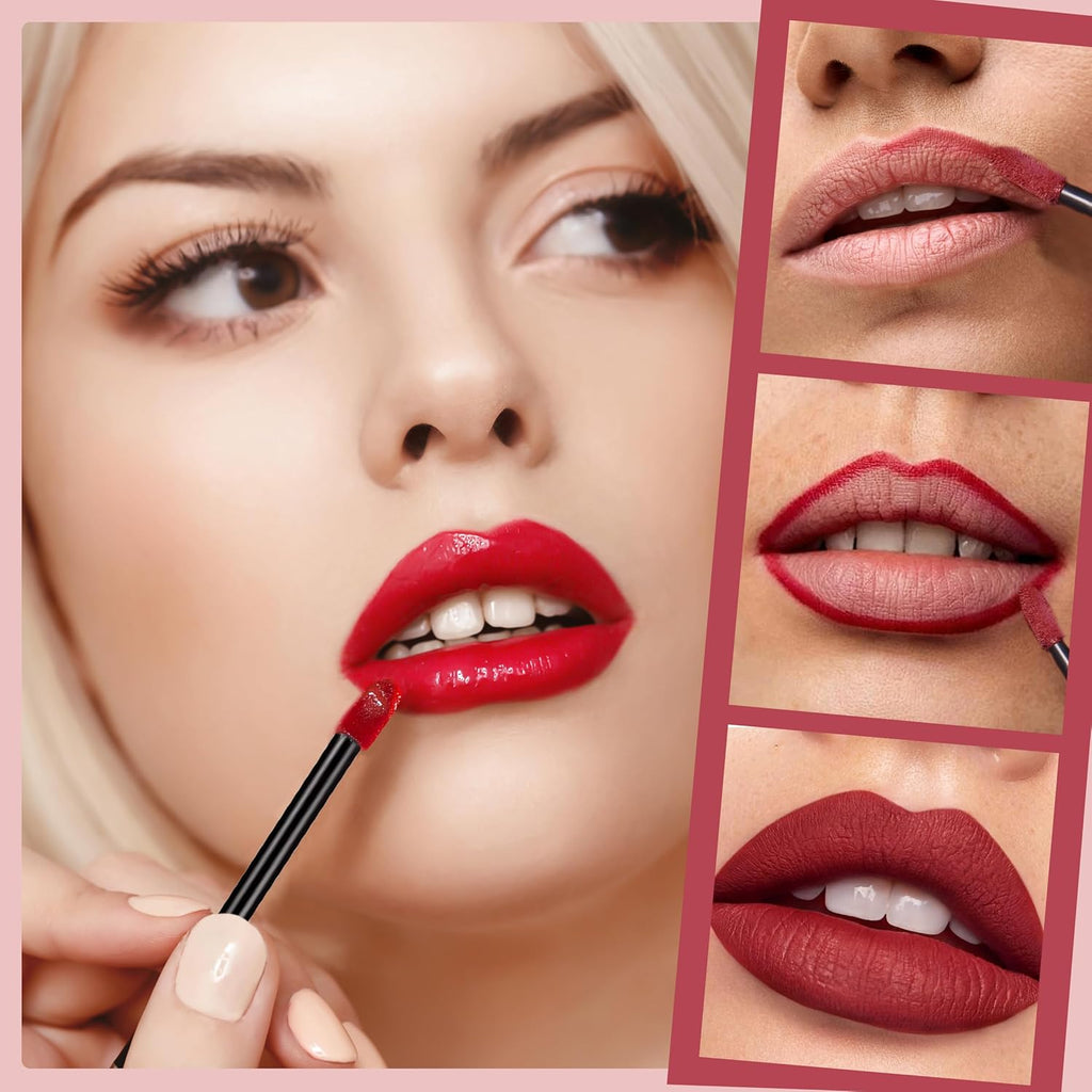 Lip Applicators Disposable - 1800 Pcs Black Lip Brush & Mascara Wands for All Types of Lipsticks, Makeup, Eyebrow Drawing, Lip Coloring & Eyelash Care with Smooth Rod Body & Soft Fibers