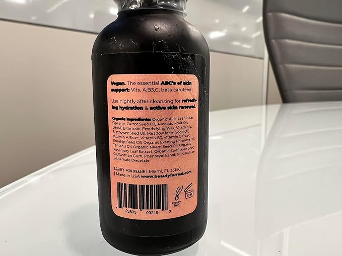 Beauty for Real Skin Revival Vital Nutrient Serum - Anti-Aging Skincare - Diminishes the Appearance of Fine Lines & Wrinkles - Hydrates, Repairs & Brightens Skin - With Vitamin A, B3 & C - 1 fl oz