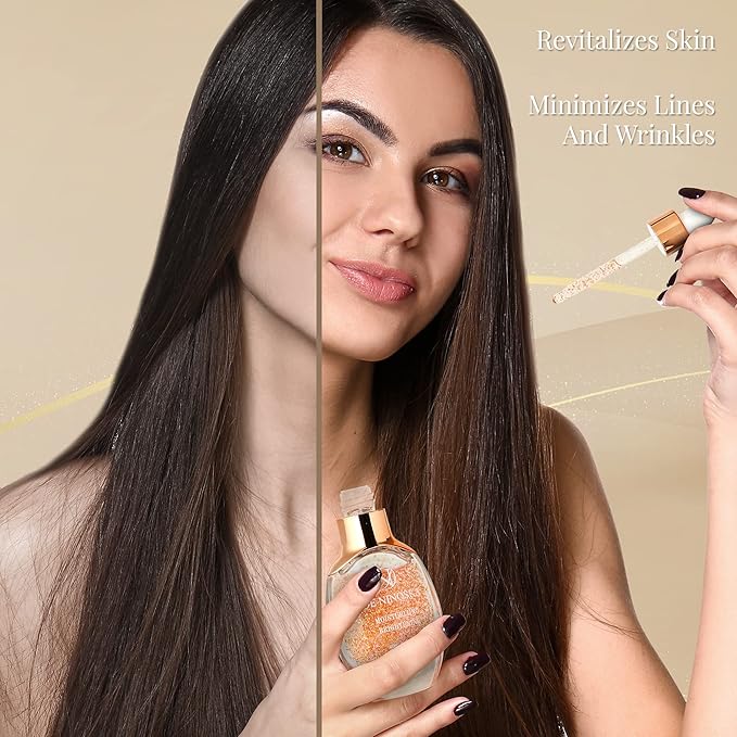 Strawberry Serum with Gold Flakes Essence