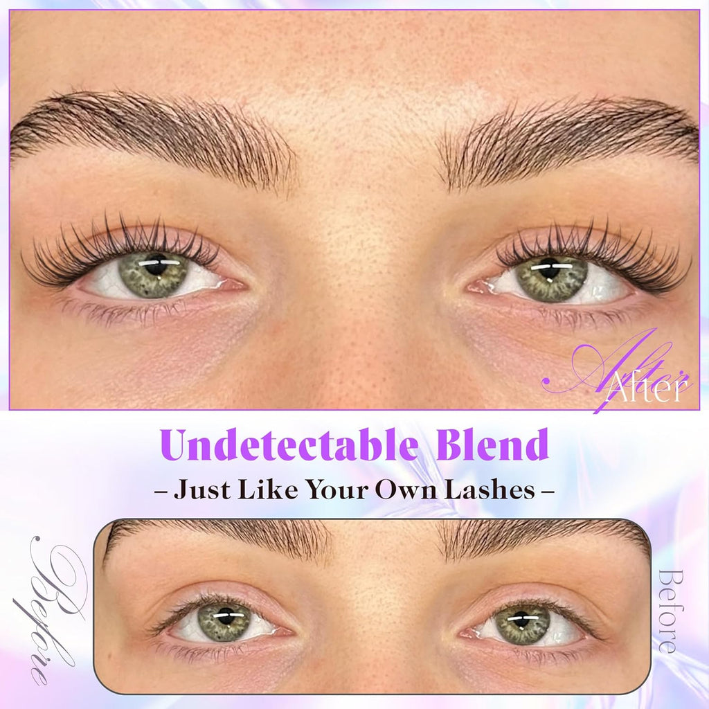 Lash Clusters Manga Lash Extension Natural Wispy Eyelash Clusters Eyelash Extension C-curly Individual Lashes 10-16MM Cluster Lashes by Newcally