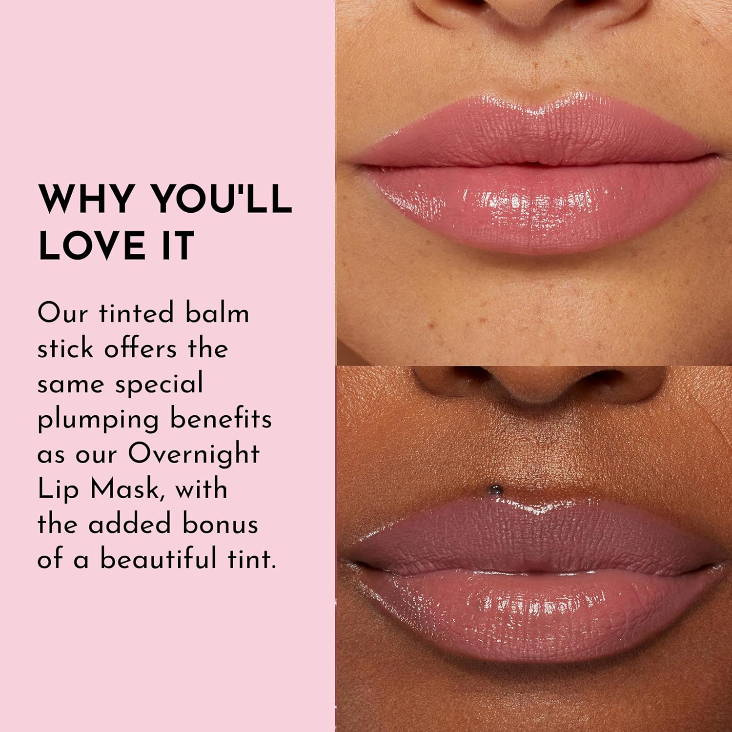 Lawless Forget the Filler Lip Plumping Line Smoothing Tinted Balm - Posey - Premium Tinted Lip Balm with Natural Ingredients to Plump and Smooth Lips for a Firmer, Fuller Look - 0.09 oz