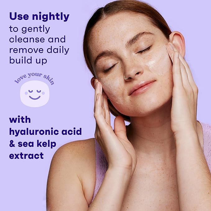 Clean & Clear Night Relaxing Deep Cleaning Face Wash, 8 Fluid Ounce (Packaging May Vary)