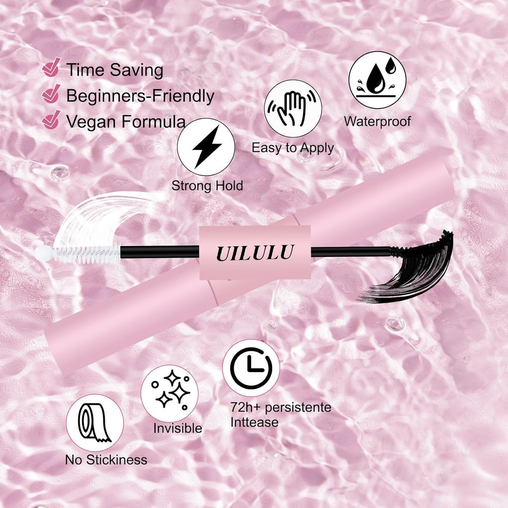 Lash Clusters kit 8-18mm DIY Eyelash Extension Kit 168 Natural Lash Clusters 0.07D D Curl Wispy Individual Eyelash Clusters False Lashes Eye Lash Extension Lash Kits