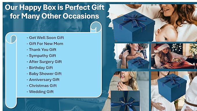18 pcs Mother's Day Gift Set, Get well Soon Gift for Women,Care Package for Women, Relaxing Spa Gifts Set with Blanket, Unique Birthday Gifts for Mom, Sister, Wife, Best Friend and Loved Ones
