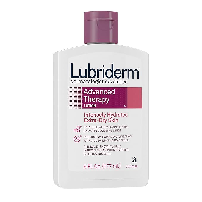 Lubriderm Advanced Therapy Body Lotion, 6 Ounce - 2 per case.
