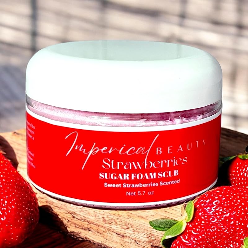 Imperical Beauty Strawberries Sugar Foam Scrub