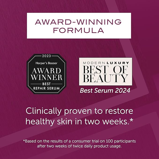 111SKIN Travel Size Repair Serum NAC Y2, Face Serum to Reduce Redness, Fine Lines and Wrinkles, Strengthens Skin Barrier, Anti-Aging Facial Serum with Niacinamide and Centella Asiatica, 0.5 Fl. Oz.