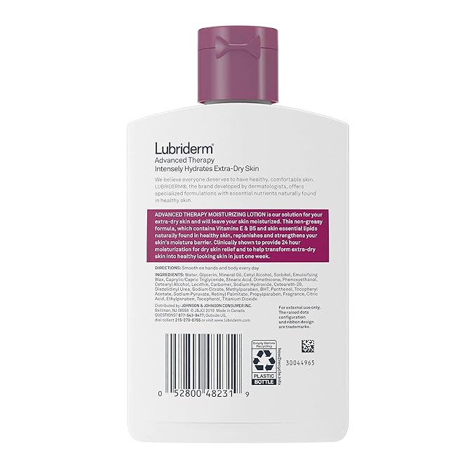 Lubriderm Advanced Therapy Body Lotion, 6 Ounce - 2 per case.