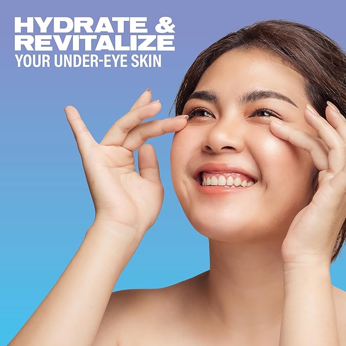 Eye Patches for Dark Circles and Puffiness, Under Eye Mask with Hyaluronic Acid and Marine Algae, Vegan and Cruelty-Free Under Eye Patches, Marine Algae Eye Masks, 5-Pack