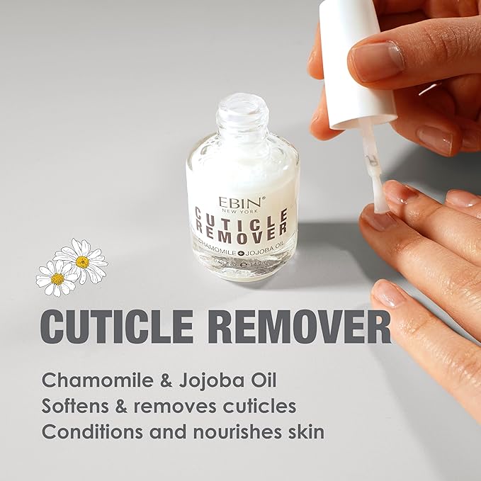 Nail Care Collection Cuticle Remover - Cuticle Softer for Nails, Gives Hydrating, Moisturizing with Chamomile & Jojoba Oil Infused
