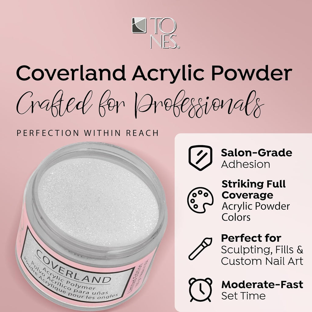 Coverland Acrylic Powder 3.5oz "Ice Queen" - Limited Edition