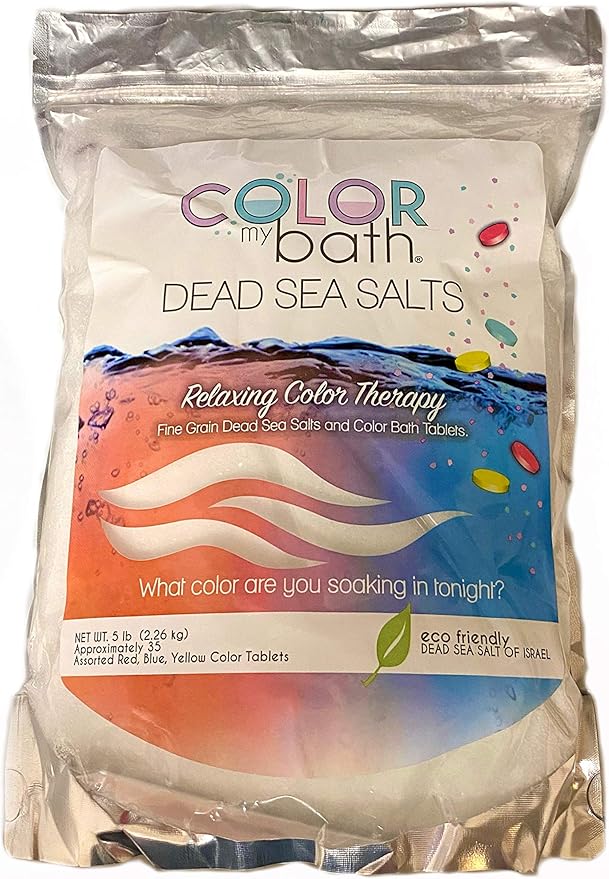 Dead Sea Salts - Color Changing Salts for Bath
