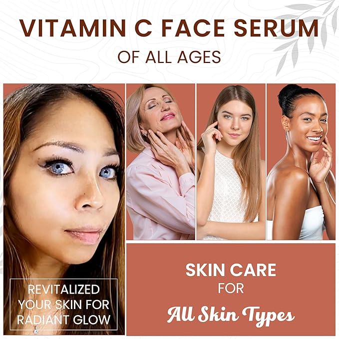 Live Healthy Super Vitamin C Serum for Women Over 70 - C Super Serum, Vitamin C, Peptides, Vitamin E - Rapid Anti Aging, Lifting & Firming, Anti Wrinkle & Age Spots Reduction - Made in USA | 30ml