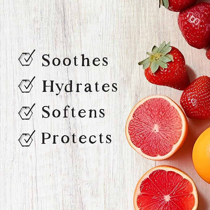 Natural Lip Balm Variety Pack, 4 Flavors, Organic Ingredients, Moisturizing, Healing