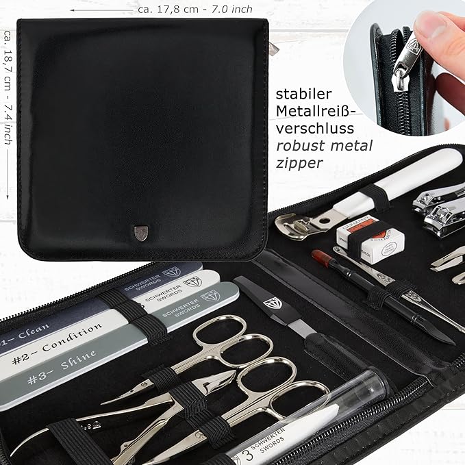 3 Swords Germany – manicure pedicure set kit (009)
