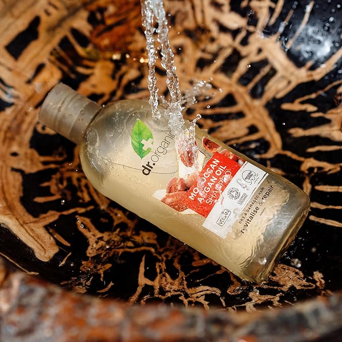 Organic Doctor Moroccan Argan Oil, Shampoo, 9 Fluid Ounce