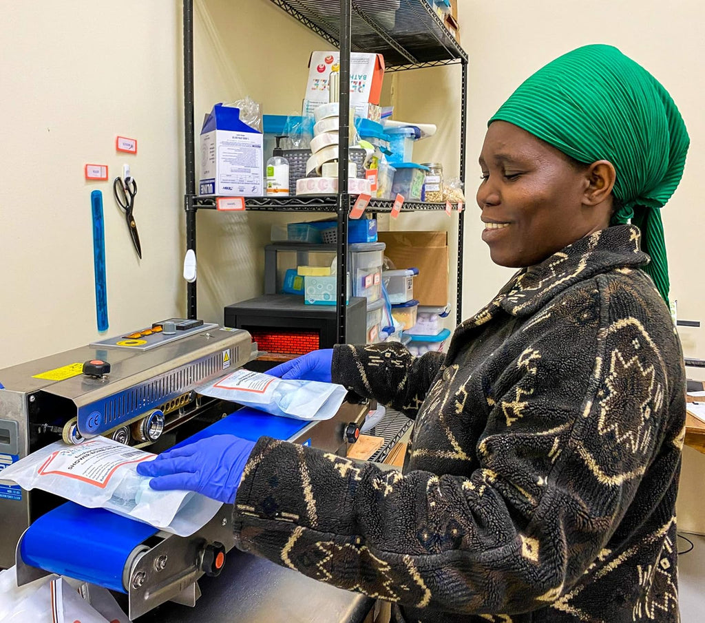 Shower Bomb Steamers | 7 Pack | Handmade in USA | Support Refugee Employment in USA (Peppermint-Vanilla)