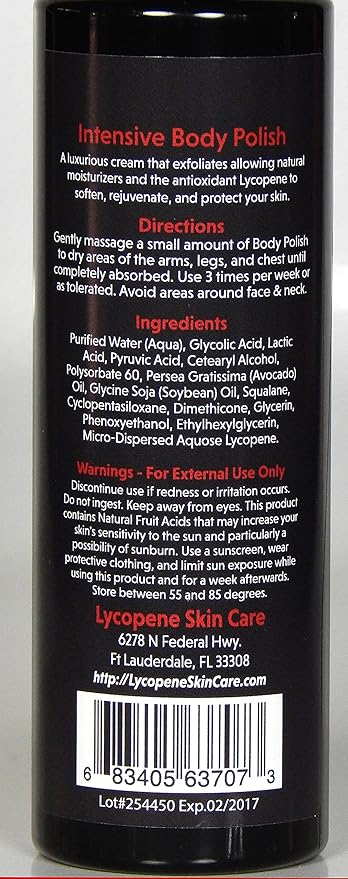 Exfoliating Facial Scrub Set - Includes Body Polish and Exfoliating Serum For Face and Body